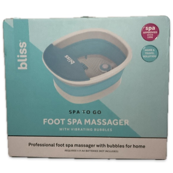 Bliss Other - Foot spa massager new in box